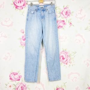 Madewell The Perfect Vintage Jean Light Wash High Waist Denim 25